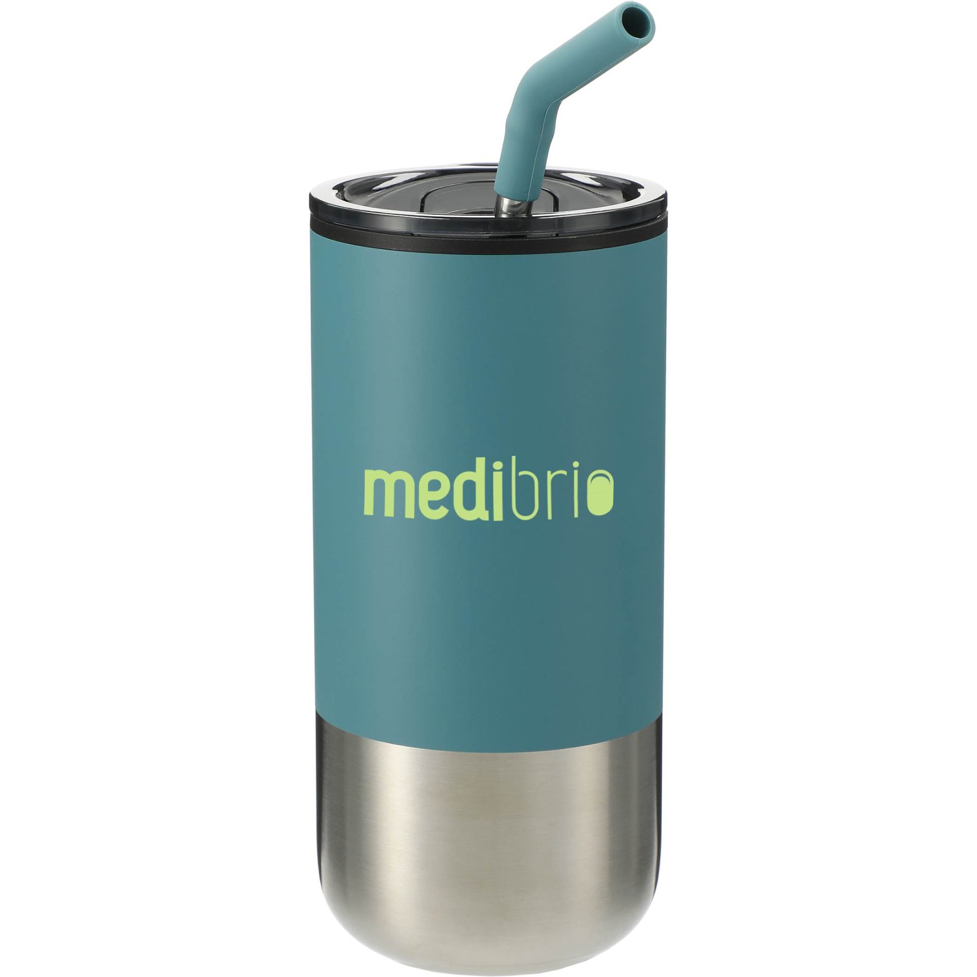 Insulated Tumbler with Straw